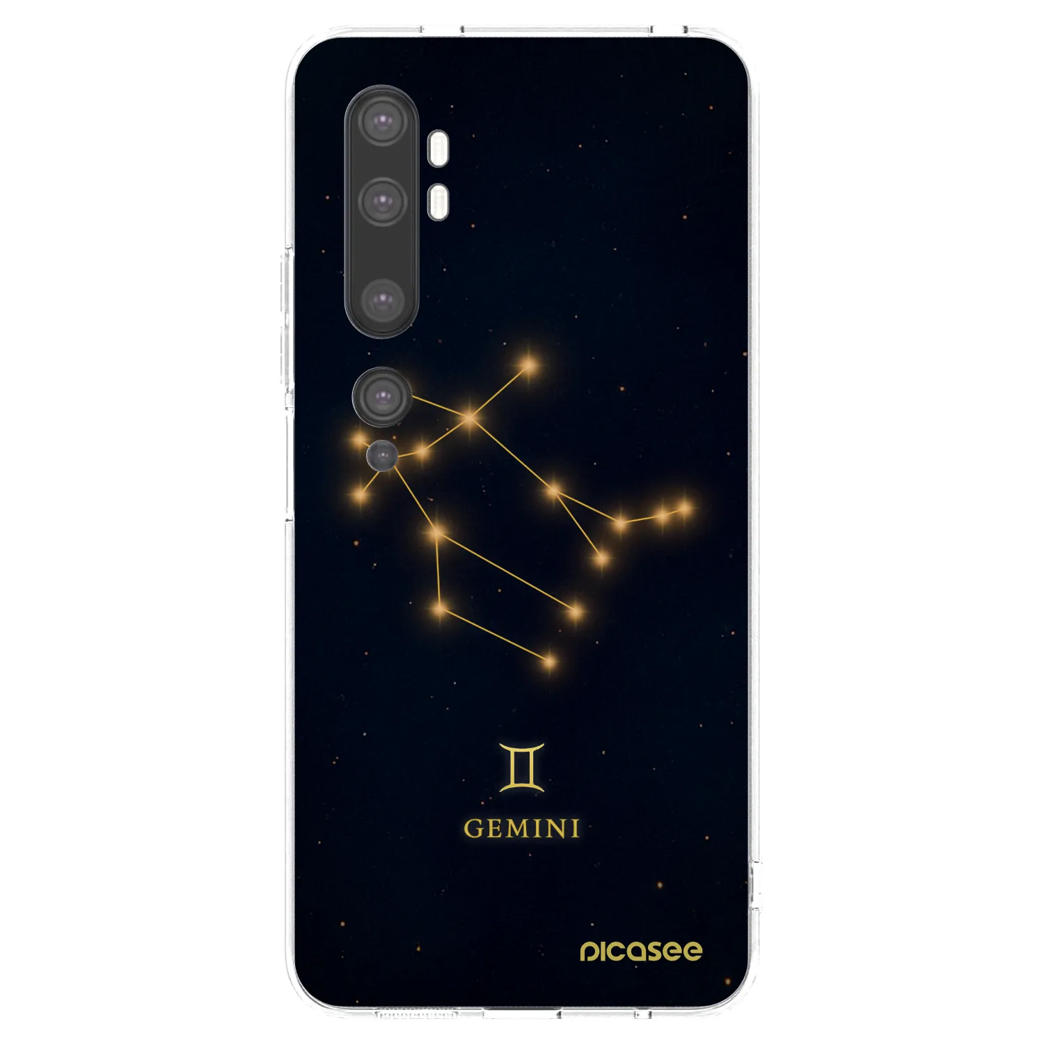 Picasee átlátszó szilikon tok az alábbi mobiltelefonokra Xiaomi Mi Note 10 (Pro) - GEMINI