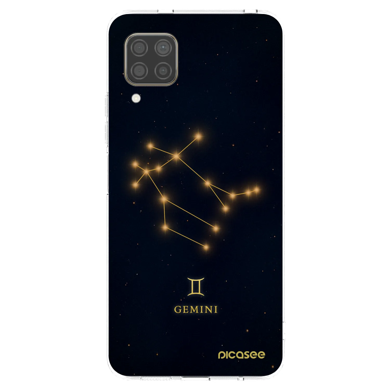 Picasee átlátszó szilikon tok az alábbi mobiltelefonokra Huawei P40 Lite - GEMINI