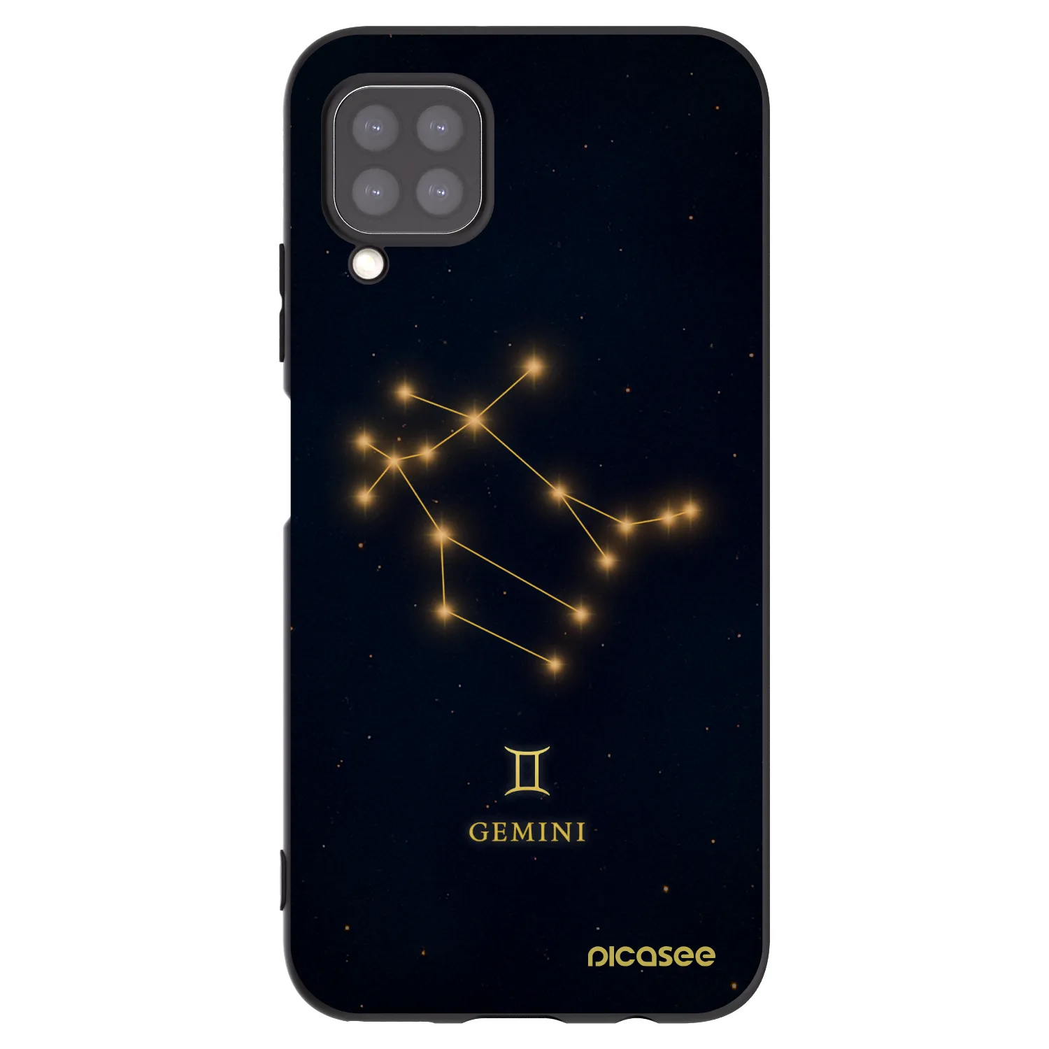 Picasee fekete szilikon tok az alábbi mobiltelefonokra Huawei P40 Lite - GEMINI