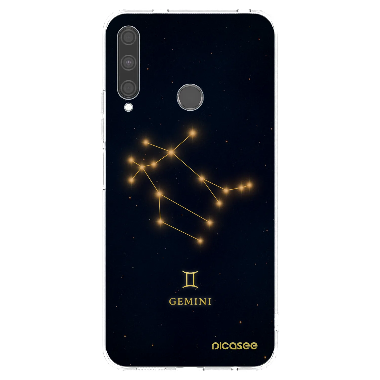 Picasee átlátszó szilikon tok az alábbi mobiltelefonokra Huawei P40 Lite E - GEMINI