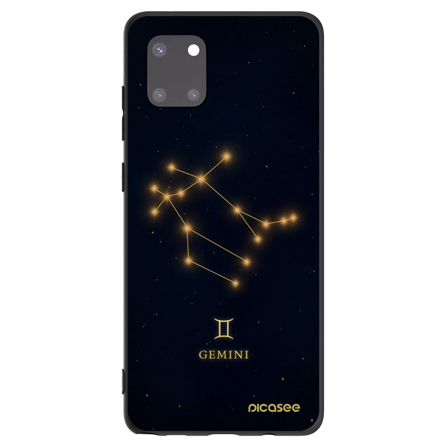 Picasee fekete szilikon tok az alábbi mobiltelefonokra Samsung Galaxy Note 10 Lite N770F - GEMINI