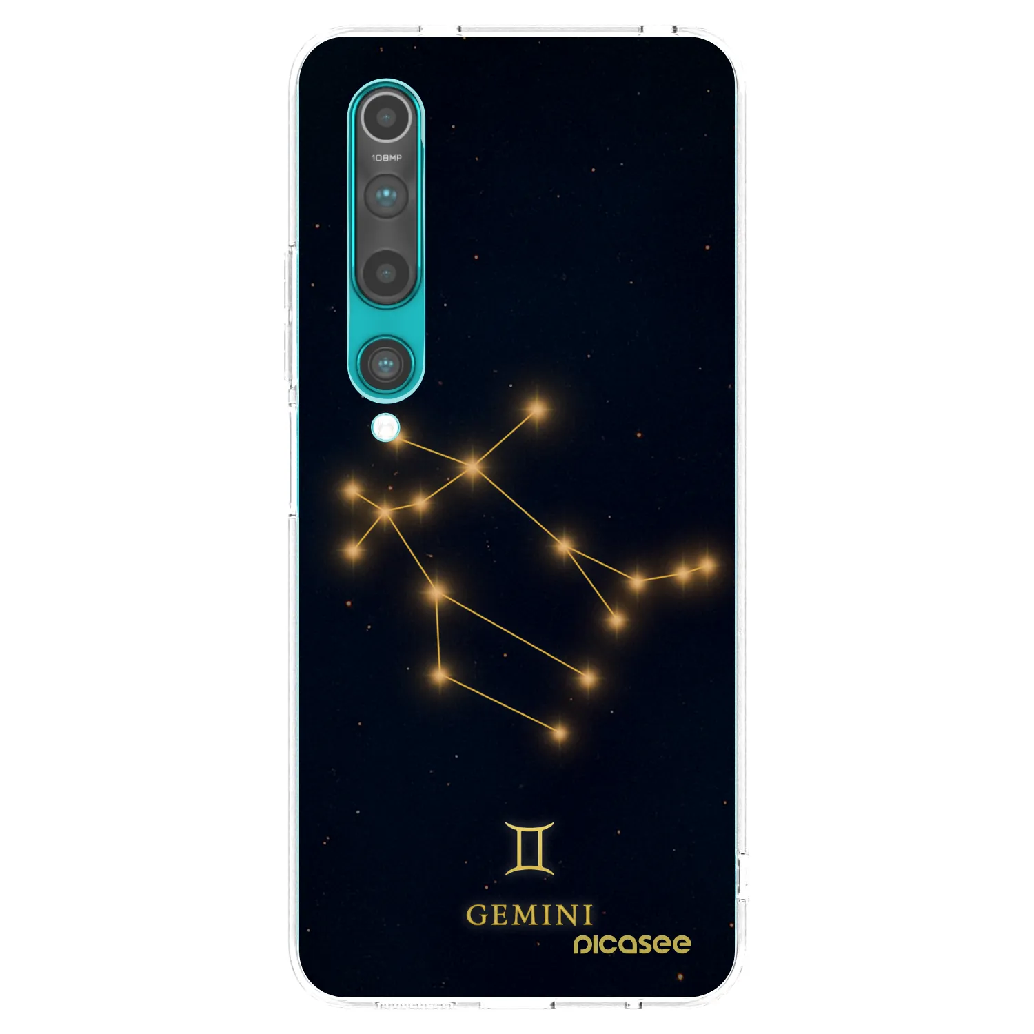 Picasee átlátszó szilikon tok az alábbi mobiltelefonokra Xiaomi Mi 10 - GEMINI