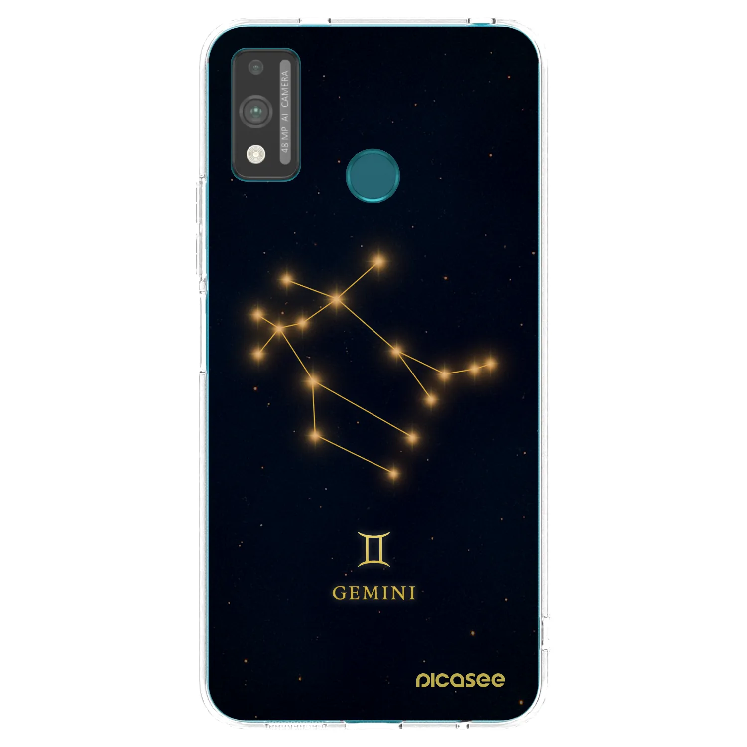 Picasee átlátszó szilikon tok az alábbi mobiltelefonokra Honor 9X Lite - GEMINI