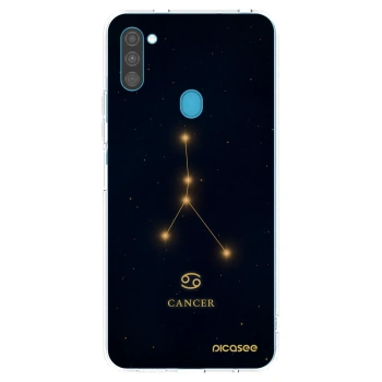 Picasee átlátszó szilikon tok az alábbi mobiltelefonokra Samsung Galaxy M11 - CANCER