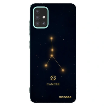 Picasee átlátszó szilikon tok az alábbi mobiltelefonokra Samsung Galaxy M31s - CANCER