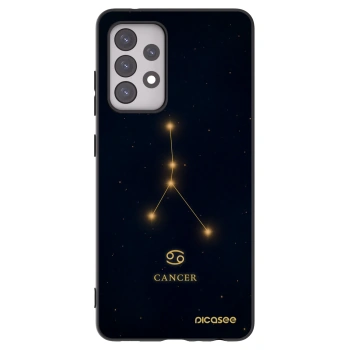 Picasee fekete szilikon tok az alábbi mobiltelefonokra Samsung Galaxy A52 5G A525F - CANCER