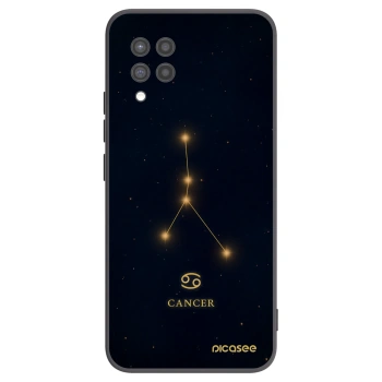 Picasee fekete szilikon tok az alábbi mobiltelefonokra Samsung Galaxy A42 A426B - CANCER
