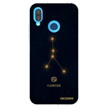 Picasee átlátszó szilikon tok az alábbi mobiltelefonokra Huawei P20 Lite - CANCER