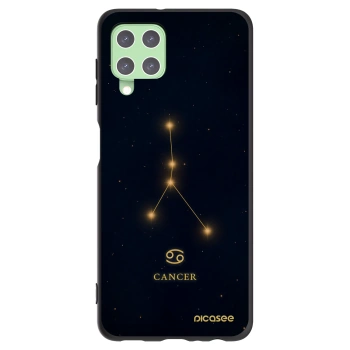 Picasee fekete szilikon tok az alábbi mobiltelefonokra Samsung Galaxy A22 A225F 4G - CANCER