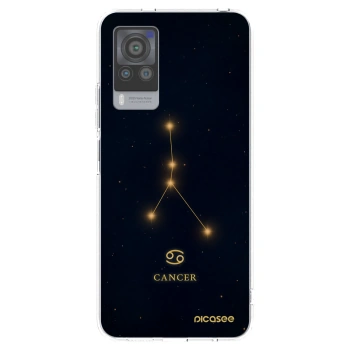 Picasee átlátszó szilikon tok az alábbi mobiltelefonokra Vivo X60 Pro 5G - CANCER