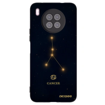 Picasee fekete szilikon tok az alábbi mobiltelefonokra Huawei Nova 8i - CANCER