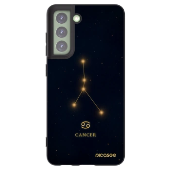 Picasee fekete szilikon tok az alábbi mobiltelefonokra Samsung Galaxy S21 FE 5G - CANCER