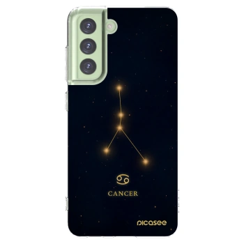 Picasee átlátszó szilikon tok az alábbi mobiltelefonokra Samsung Galaxy S21 FE 5G - CANCER