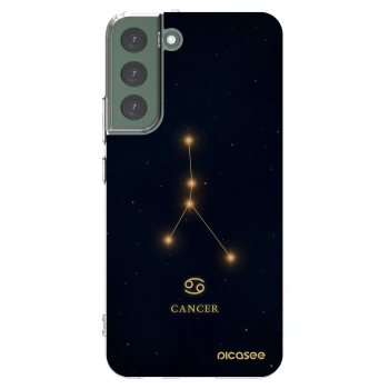 Picasee átlátszó szilikon tok az alábbi mobiltelefonokra Samsung Galaxy S22+ 5G - CANCER