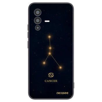 Picasee fekete szilikon tok az alábbi mobiltelefonokra Vivo V23 5G - CANCER