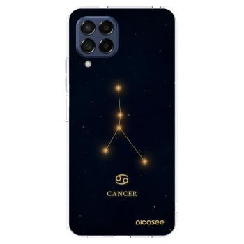 Picasee átlátszó szilikon tok az alábbi mobiltelefonokra Samsung Galaxy M53 5G - CANCER