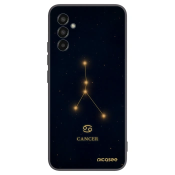 Picasee fekete szilikon tok az alábbi mobiltelefonokra Samsung Galaxy M13 M135F - CANCER