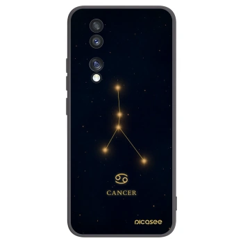 Picasee fekete szilikon tok az alábbi mobiltelefonokra Honor 70 - CANCER