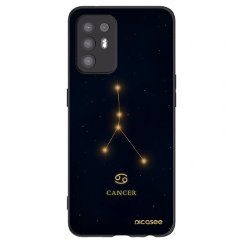 Picasee fekete szilikon tok az alábbi mobiltelefonokra OPPO A94 5G - CANCER