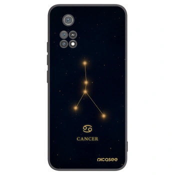 Picasee fekete szilikon tok az alábbi mobiltelefonokra Xiaomi Poco M4 Pro - CANCER