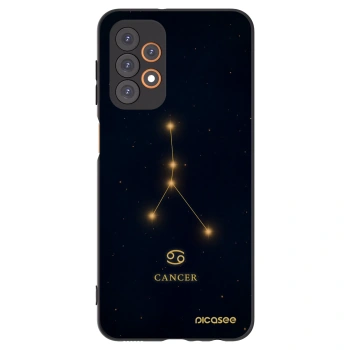 Picasee fekete szilikon tok az alábbi mobiltelefonokra Samsung Galaxy A23 A235F 4G - CANCER