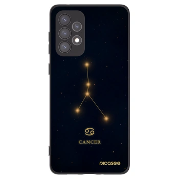 Picasee fekete szilikon tok az alábbi mobiltelefonokra Samsung Galaxy A73 5G - CANCER