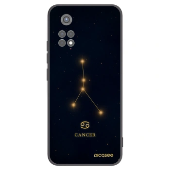 Picasee fekete szilikon tok az alábbi mobiltelefonokra Xiaomi Redmi Note 11S 5G - CANCER
