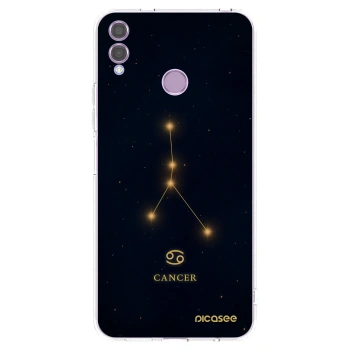 Picasee átlátszó szilikon tok az alábbi mobiltelefonokra Honor 8X - CANCER