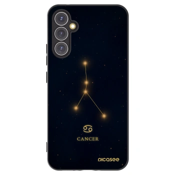 Picasee fekete szilikon tok az alábbi mobiltelefonokra Samsung Galaxy A34 5G A346B - CANCER