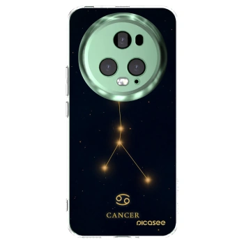 Picasee átlátszó szilikon tok az alábbi mobiltelefonokra Honor Magic5 Pro - CANCER
