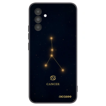 Picasee fekete szilikon tok az alábbi mobiltelefonokra Samsung Galaxy A04s A047F - CANCER