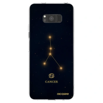 Picasee átlátszó szilikon tok az alábbi mobiltelefonokra Samsung Galaxy S8 G950F - CANCER