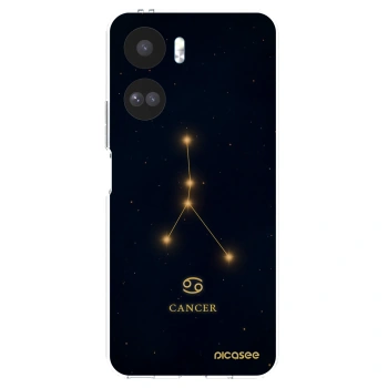 Picasee átlátszó szilikon tok az alábbi mobiltelefonokra Honor 90 Lite 5G - CANCER