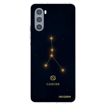 Picasee átlátszó szilikon tok az alábbi mobiltelefonokra Motorola Moto G62 - CANCER