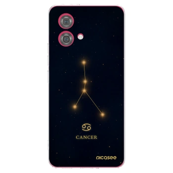 Picasee átlátszó szilikon tok az alábbi mobiltelefonokra Motorola Moto G84 5G - CANCER