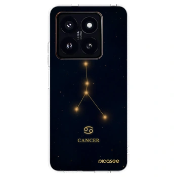Picasee átlátszó szilikon tok az alábbi mobiltelefonokra Xiaomi 14 Pro - CANCER