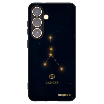 Picasee fekete szilikon tok az alábbi mobiltelefonokra Samsung Galaxy S24 S921B 5G - CANCER
