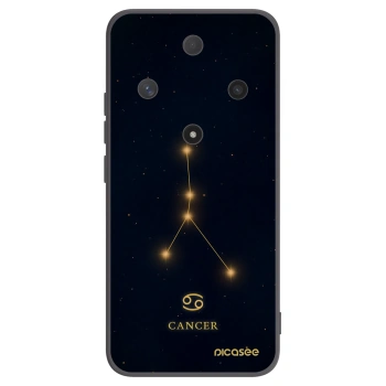 Picasee fekete szilikon tok az alábbi mobiltelefonokra Honor Magic6 Lite 5G - CANCER