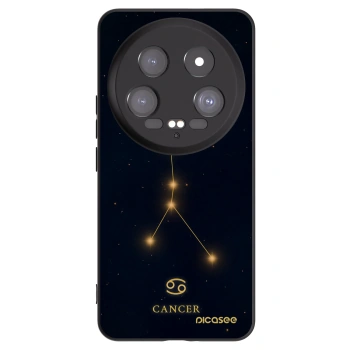 Picasee fekete szilikon tok az alábbi mobiltelefonokra Xiaomi 14 Ultra - CANCER