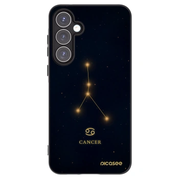 Picasee fekete szilikon tok az alábbi mobiltelefonokra Samsung Galaxy A55 5G A556B - CANCER
