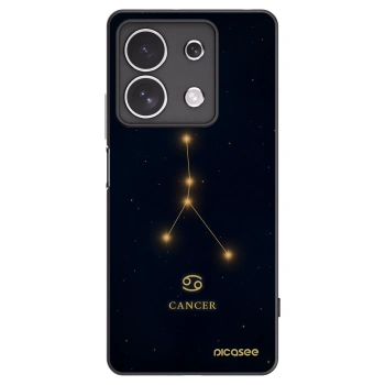 Picasee fekete szilikon tok az alábbi mobiltelefonokra Xiaomi Redmi Note 13 4G - CANCER