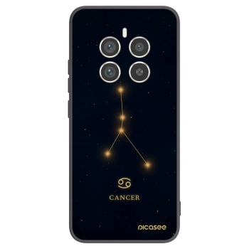 Picasee fekete szilikon tok az alábbi mobiltelefonokra Realme 12 Pro 5G - CANCER