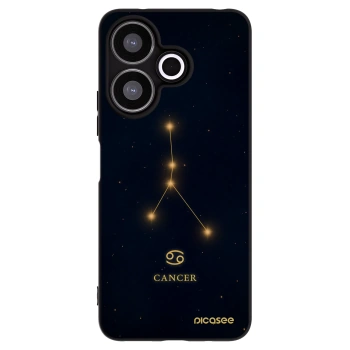 Picasee fekete szilikon tok az alábbi mobiltelefonokra Xiaomi Redmi 13 4G - CANCER