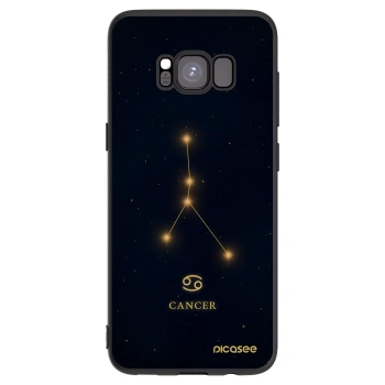 Picasee fekete szilikon tok az alábbi mobiltelefonokra Samsung Galaxy S8 G950F - CANCER