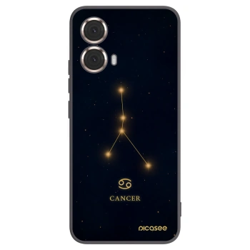 Picasee fekete szilikon tok az alábbi mobiltelefonokra Motorola Moto G85 - CANCER