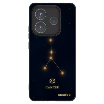 Picasee fekete szilikon tok az alábbi mobiltelefonokra Xiaomi Redmi Note 14 5G - CANCER