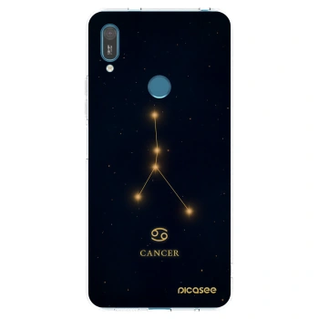 Picasee átlátszó szilikon tok az alábbi mobiltelefonokra Huawei Y7 2019 - CANCER