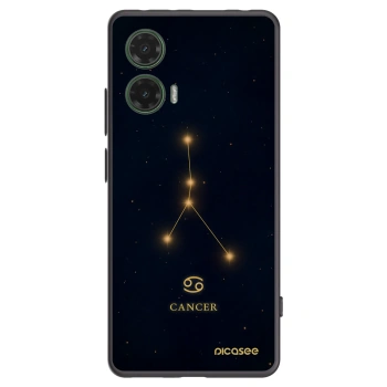 Picasee fekete szilikon tok az alábbi mobiltelefonokra Motorola Moto G35 5G - CANCER