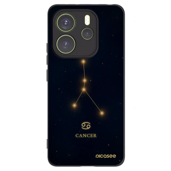 Picasee fekete szilikon tok az alábbi mobiltelefonokra Xiaomi Redmi Note 14 4G - CANCER