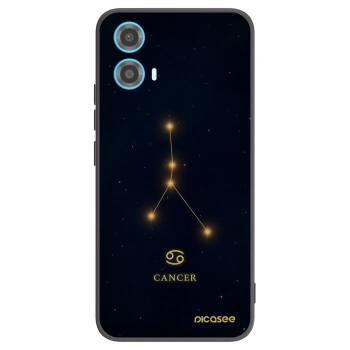 Picasee fekete szilikon tok az alábbi mobiltelefonokra Motorola Moto G34 5G - CANCER